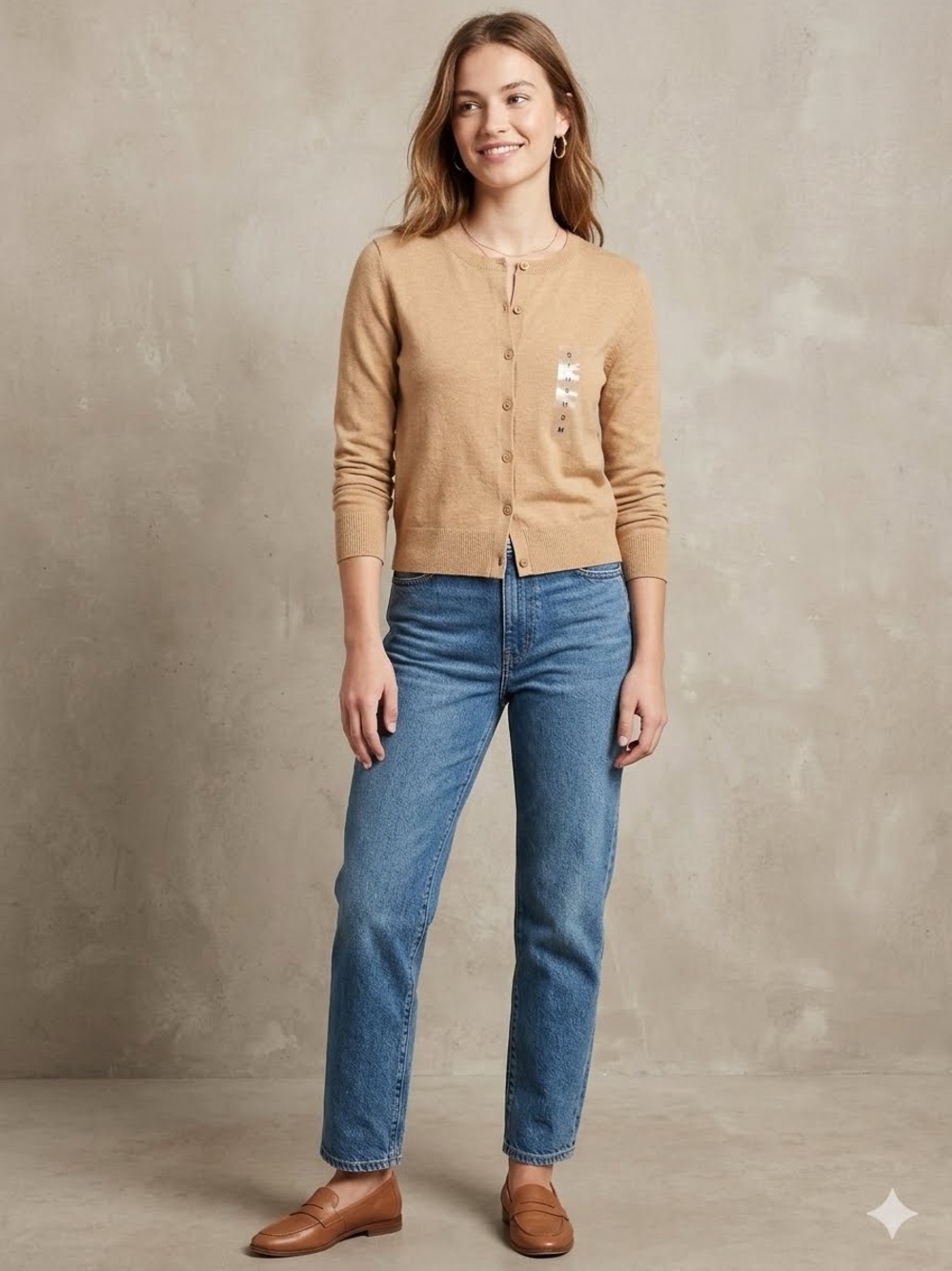 Gap crewneck cardigan